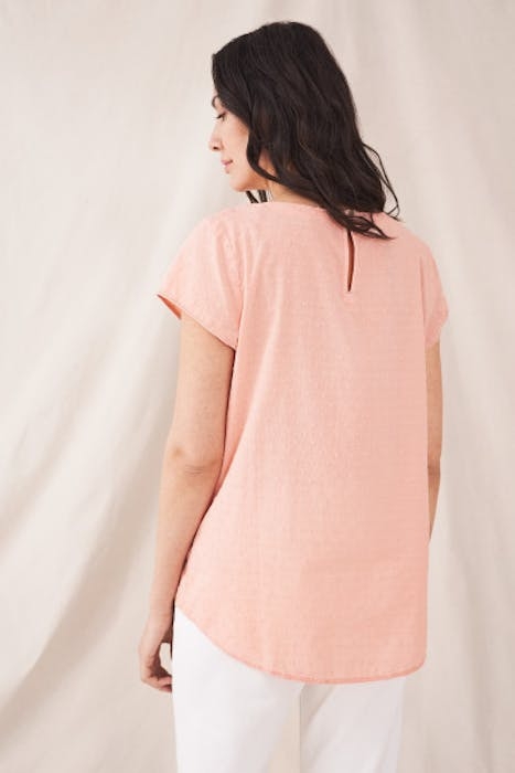 KIA ORGANIC COTTON TOP MID PINK 3