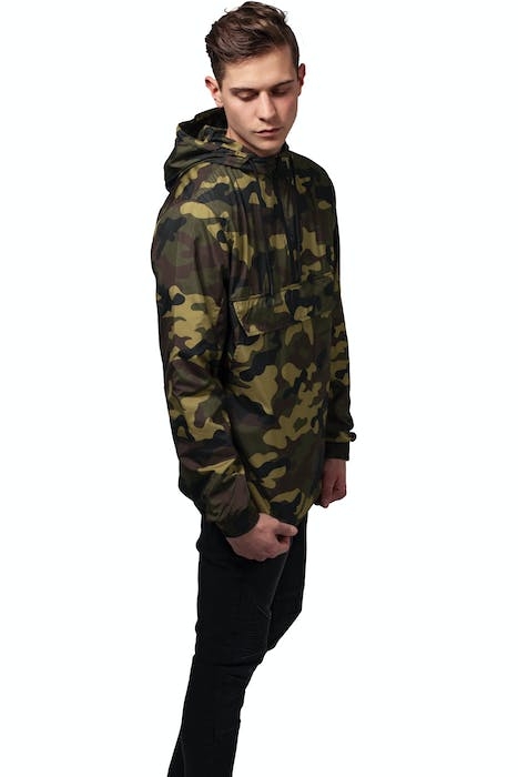CAMO PULL OVER WINDBREAKER WOODCAMO 5