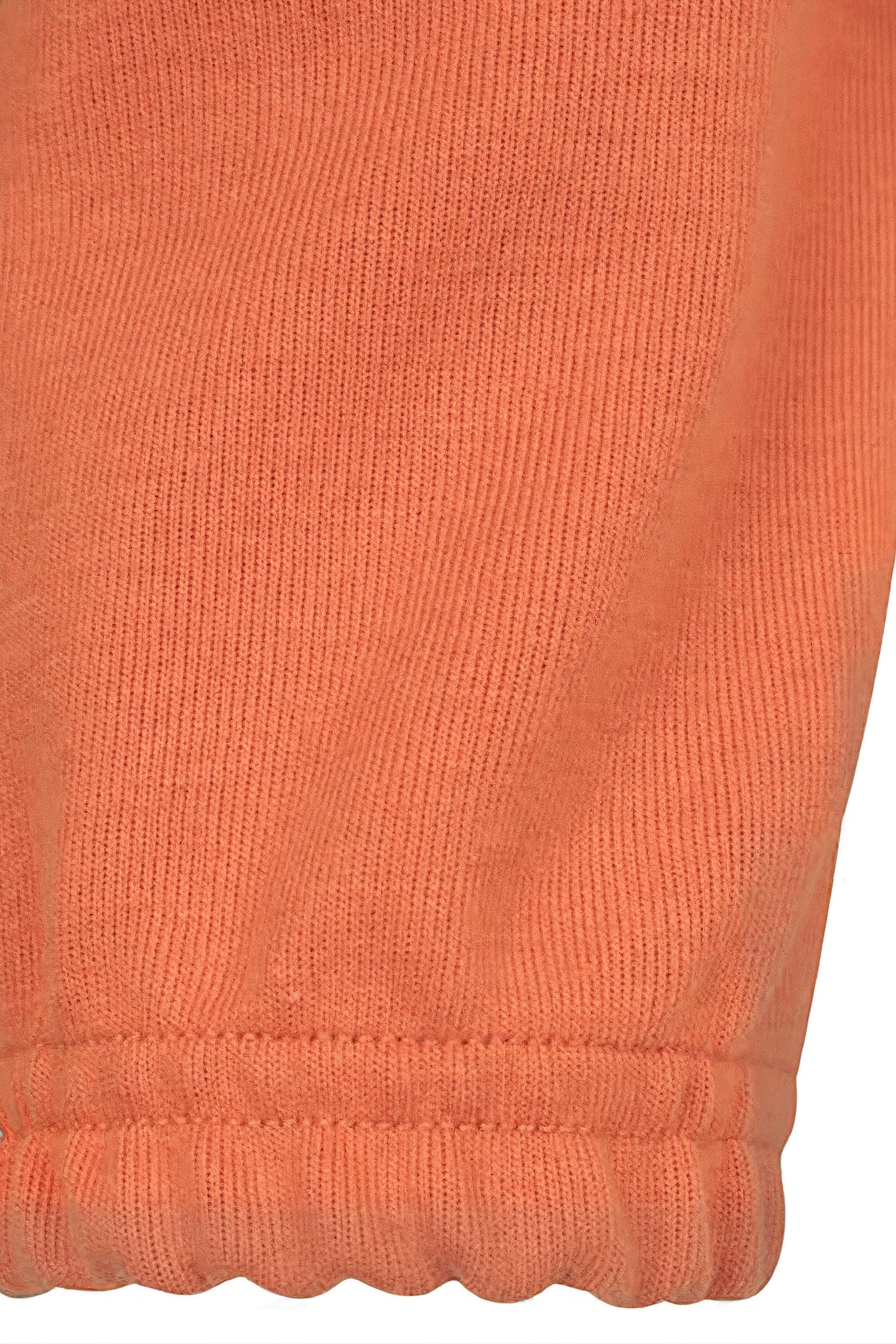 LADIES INTERLOCK SHORT HOODY RUST ORANGE 8