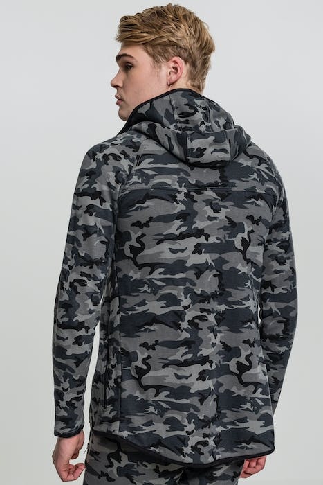 INTERLOCK CAMO ZIP JACKET DARK CAMO 3