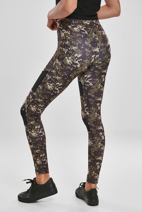 LADIES CAMO TECH MESH LEGGINGS WOOD DIGITAL CAMO 3