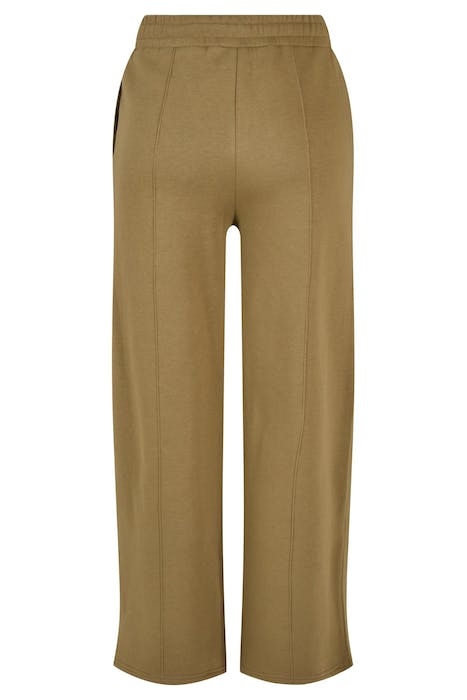 LADIES STRAIGHT PIN TUCK SWEAT PANTS TINIOLIVE 2