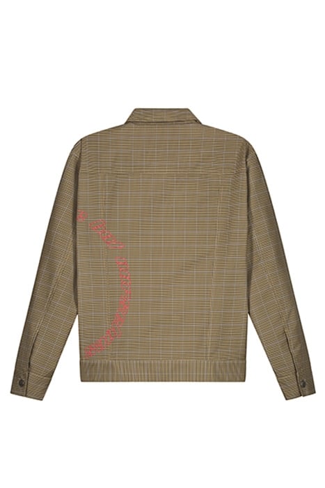 SAND CHECKED KARDY JACKET 3