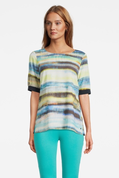 BLOUSE WOVEN 1/2 SLEEVES 82001236 NIGHT SKY 1