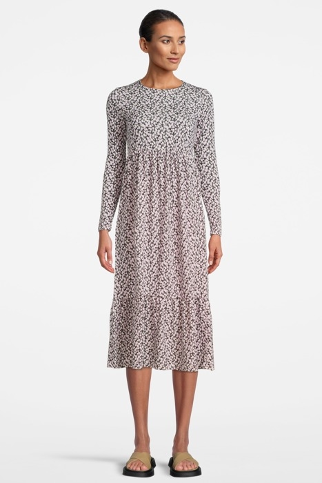 DRESS PRINTED LAVENDER 2