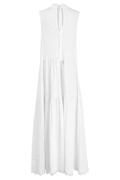 TIER DRESS CHALK WHITE 6