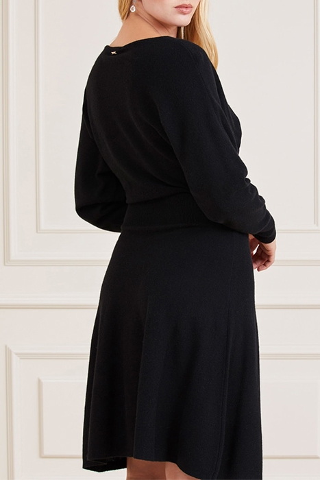 JENNY SWEATER DRESS JET BLACK A996 2