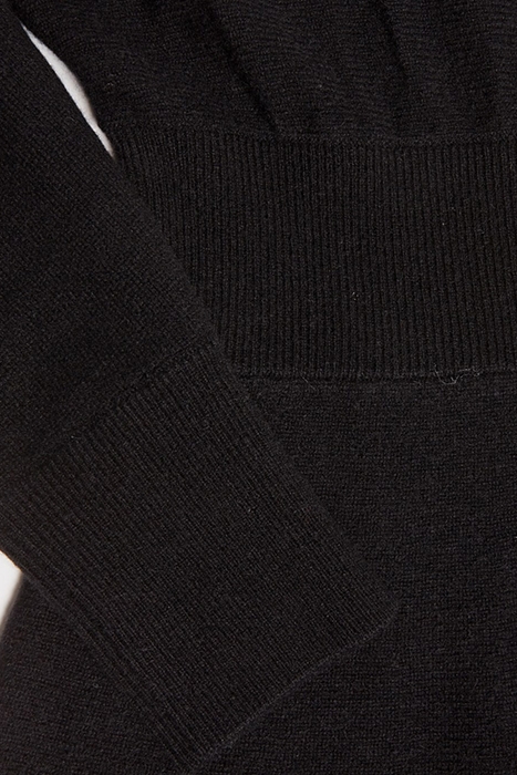 JENNY SWEATER DRESS JET BLACK A996 4