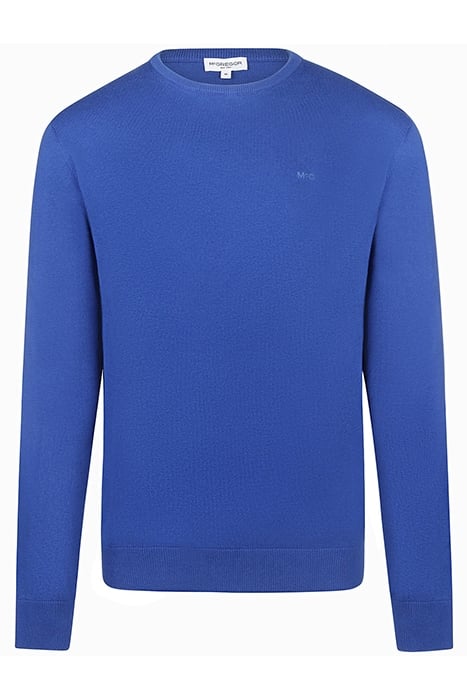 C-NECK COTTON/NYLON/MERINO MAZARINE BLUE 1