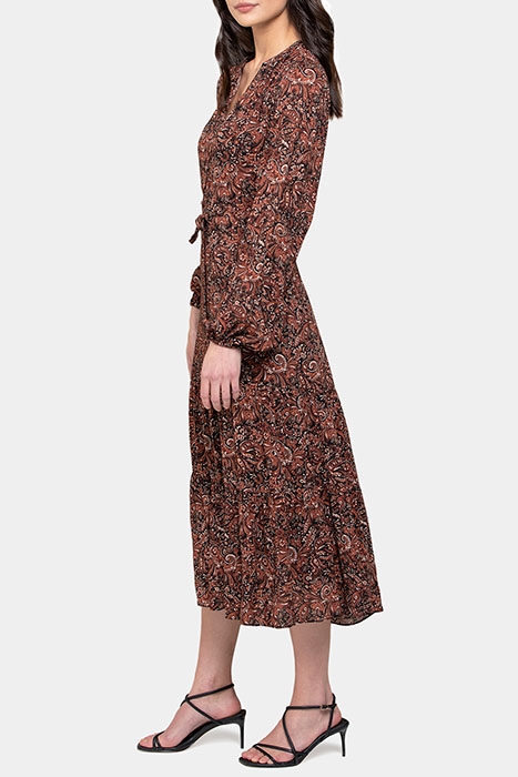 MIKA SMOCK MIDI DRESS FOLK PAISLEY FOLK PAISLEY 3