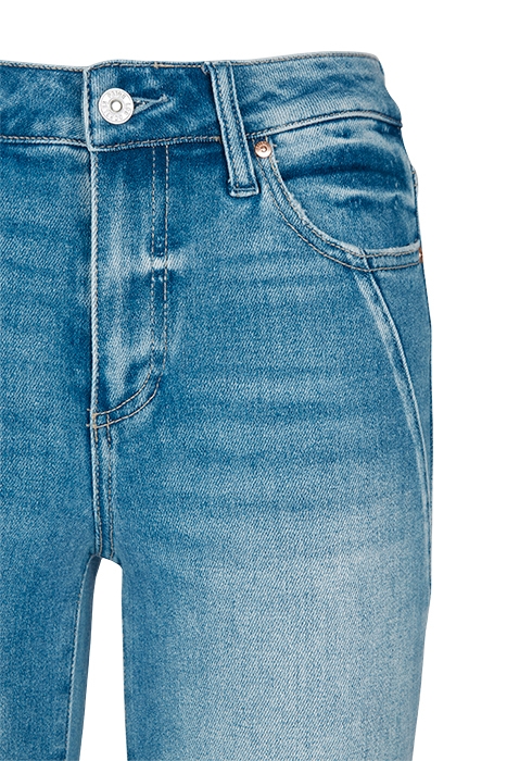 RELAXED COLETTE W GEO PKTS RAW ROBLES DISTRESSED 3