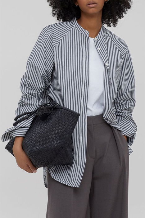 CLOSED RAGLAN SHIRT SHIRTS & BLOUSES DARK NICKEL 2