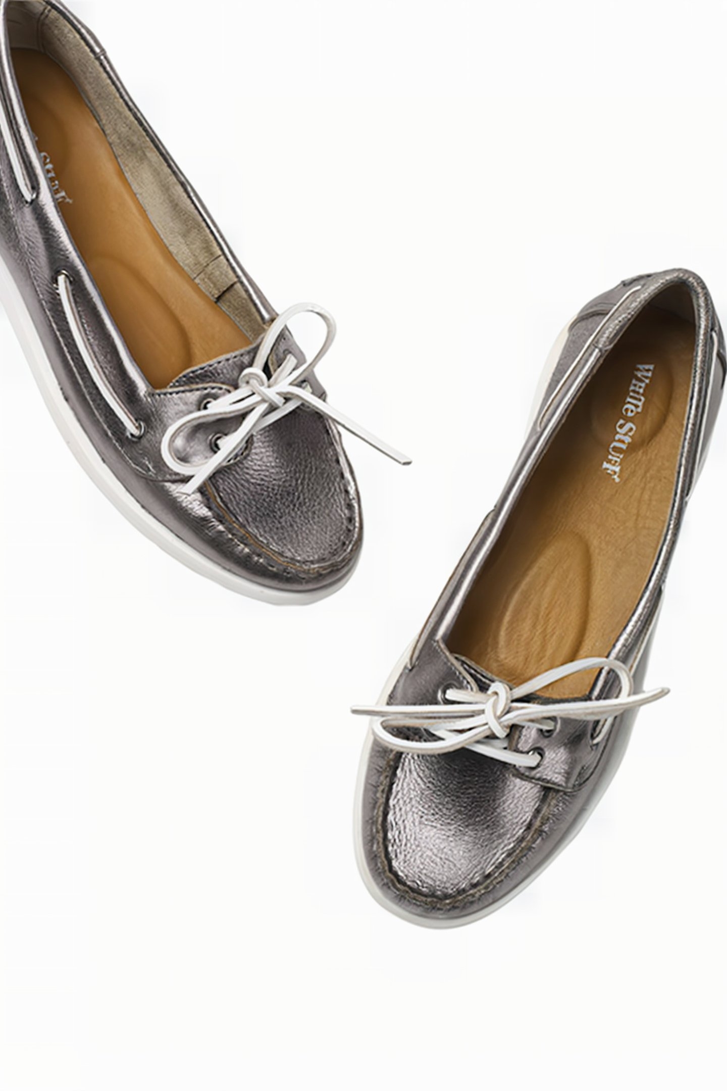 BETTY BOAT SHOE PEWTER 3