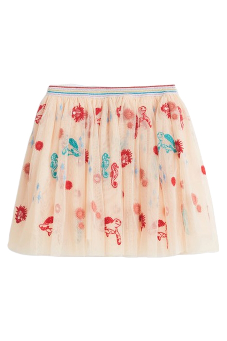 EMILY EMBROIDERED TULLE SKIRT LIGHT PINK 1