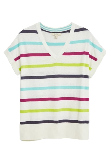 MIDSUMMER  STRIPE JUMPER WHITE 1