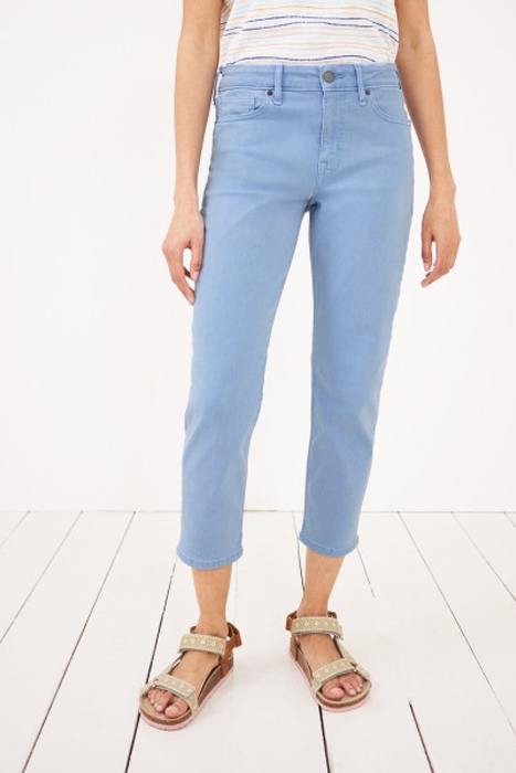 BROOKE STRAIGHT CROP JEAN  BLUE 2