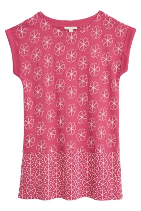 CARMELLA JERSEY TUNIC PINK MLT 1