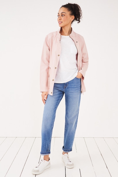 LAYLA DENIM JACKET MID PINK 2