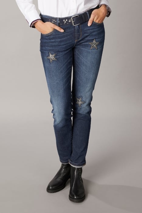 FITTED STONE JEANS BLUE 2