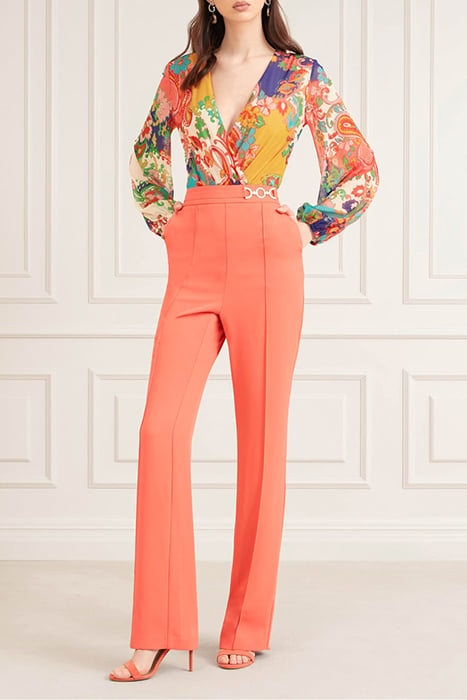 MARYAM PANT OCHRE STRAIGHT PLAYFULL 3