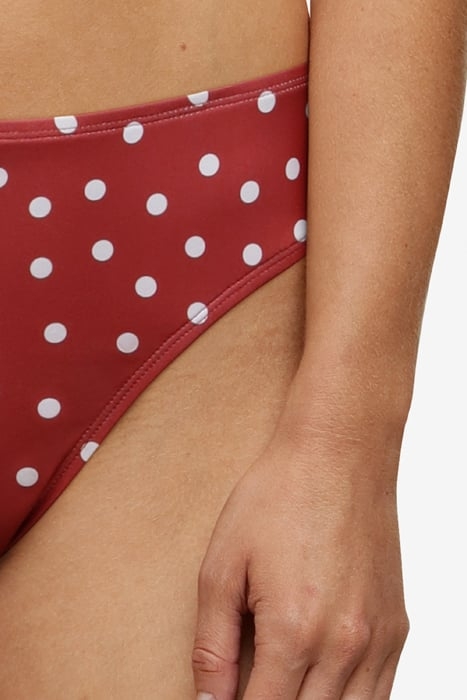 SW BO. BRIEF MID DAISY DOTS POLKA DOTS PRINT 6