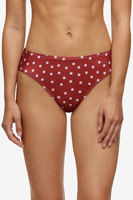 SW BO. BRIEF MID DAISY DOTS POLKA DOTS PRINT 2