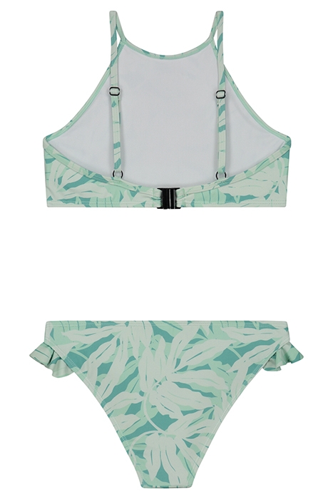 GIRLS NOA BIKINI SET PALM COVE MINT GREEN 2