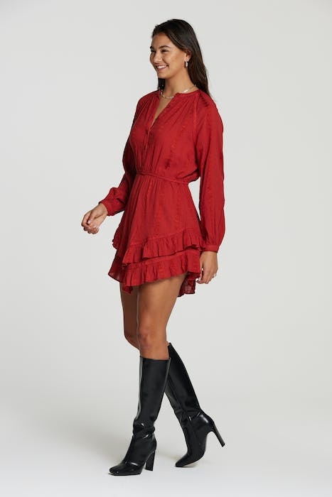 LADIES ROUEN DRESS CLOVER STRIPE 4