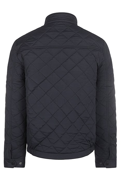 QUILTED NYLON BOMBER BLACK IRIS (NAVY) 2