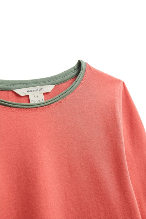 TALIA PLAIN JERSEY TEE PINK 3