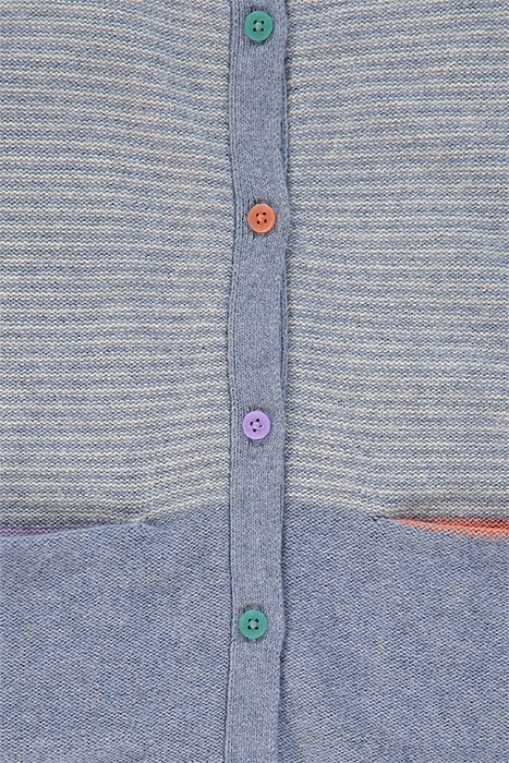 CLARA COLOURBLOCK CARDIGAN BLUE MULTI 3
