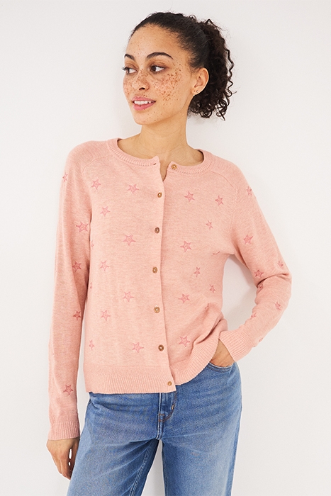 LULU CARDI  PINK 1