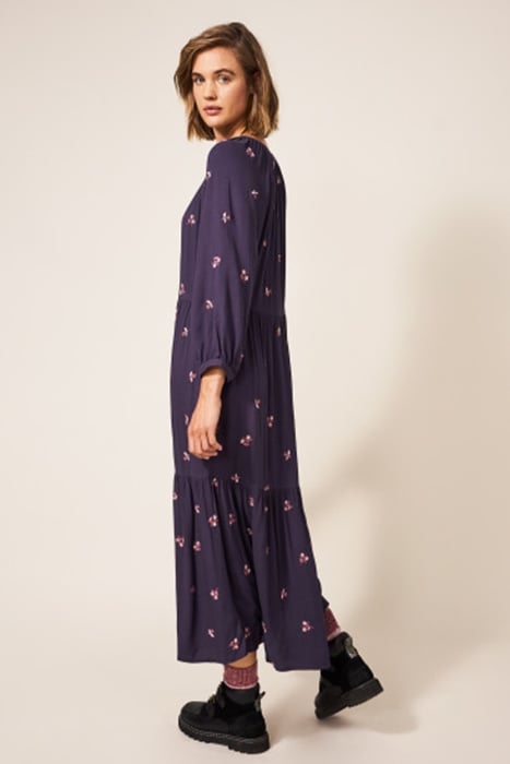 CLARA EMBROIDERED DRE PURPLE 2