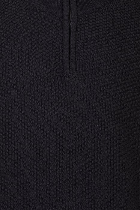 KEN HALF ZIP KM F19 DARK GREY MELANGE 3