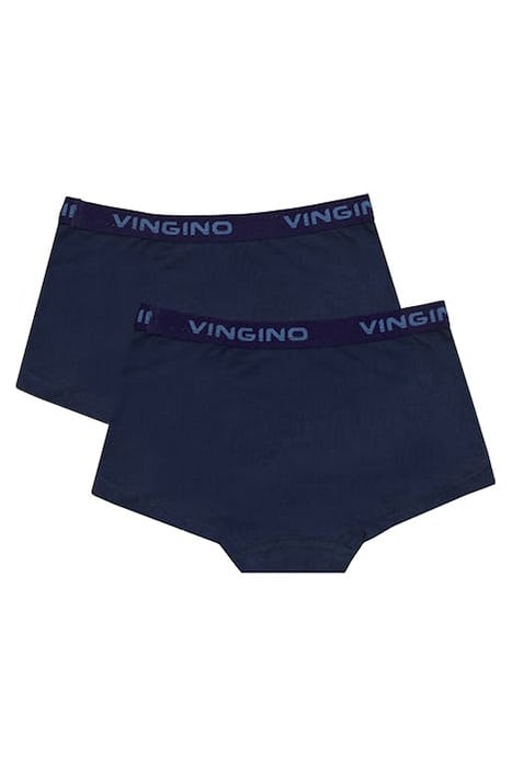 UNDER PANTS GIRLS 2-PACK DARK BLUE 2