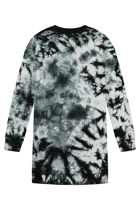 KEEP TIE DYE SWEATDRESS BLACK 3