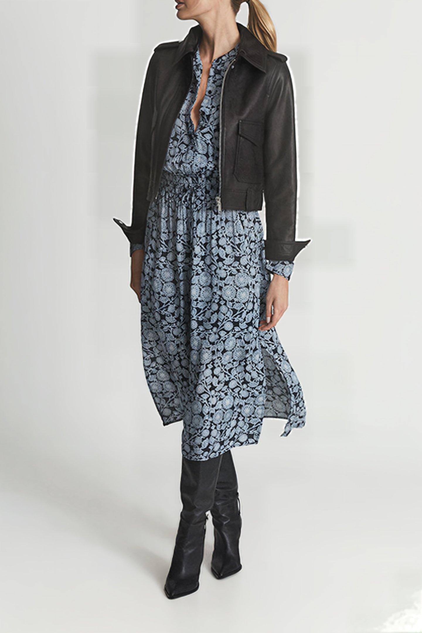 TRINA DRESS SHIRT BLUE 4