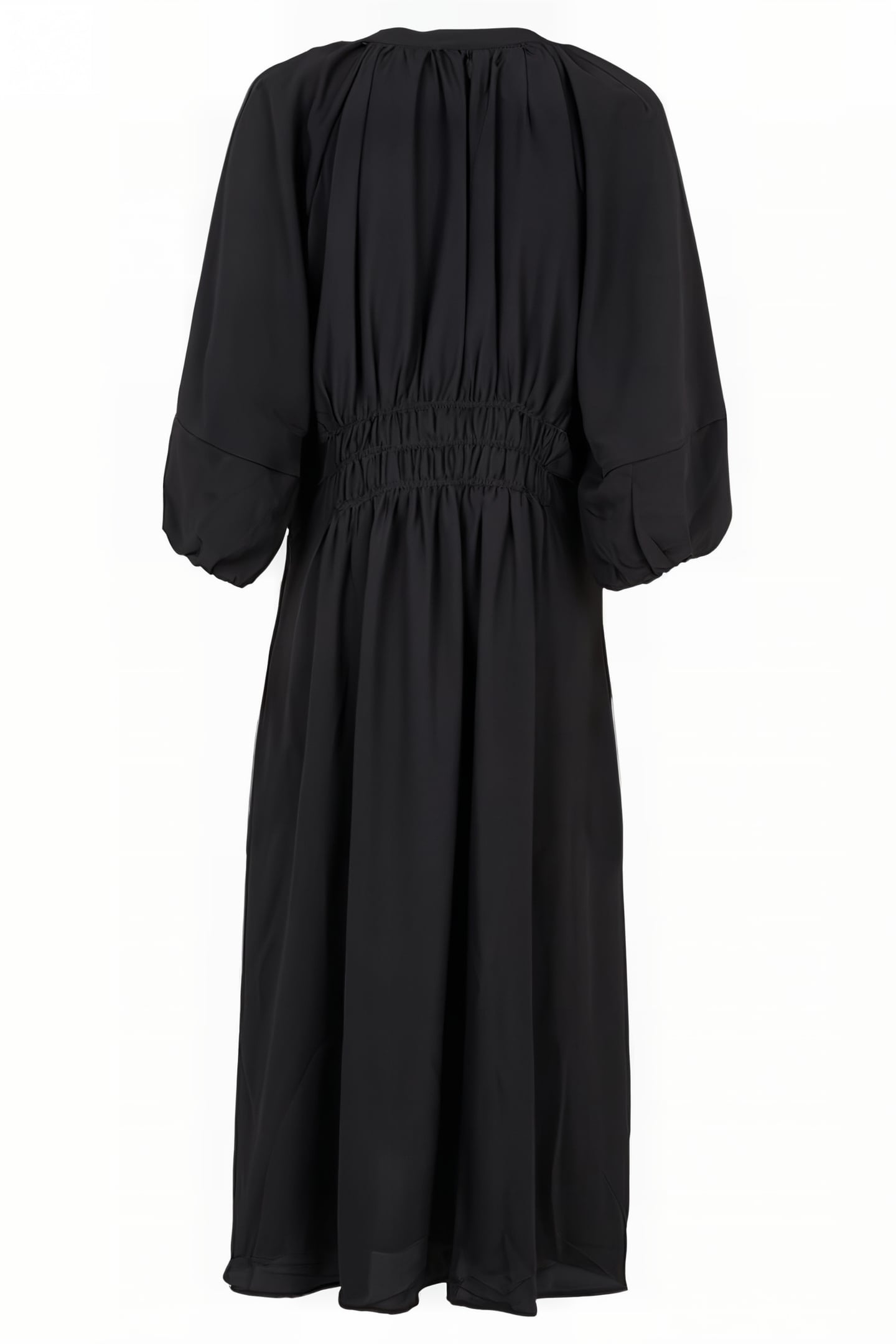 PLEAT PLAIN BLACK 2