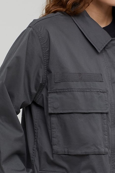 WOMEN FIELD JACKET DARK NICKEL 4