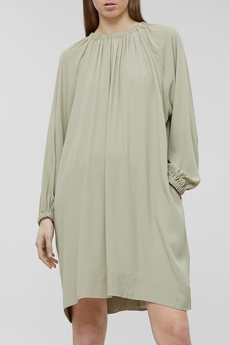 WOMEN GATHERED DRESS NEW JADE 1