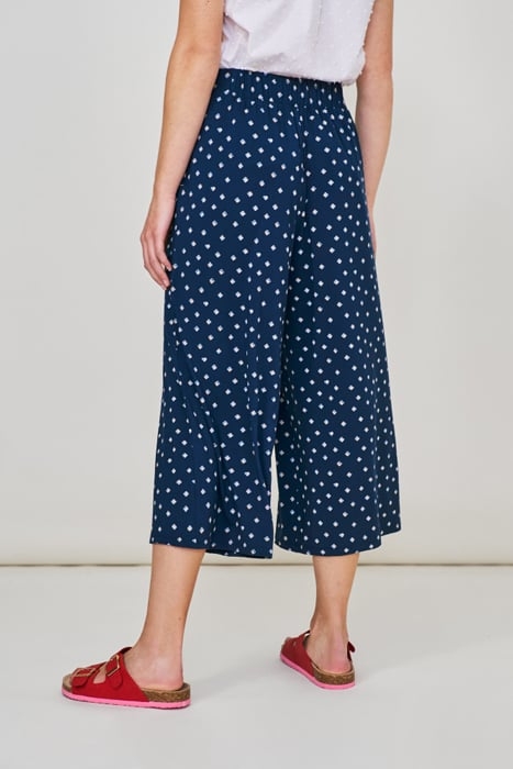 JENNA JERSEY CULOTTE BLUE MULTI 3