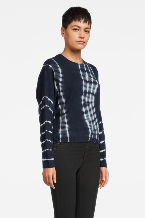 TARAMUNDI MAGLIA 100% CACHEMIR BEIGE/BLUE 3