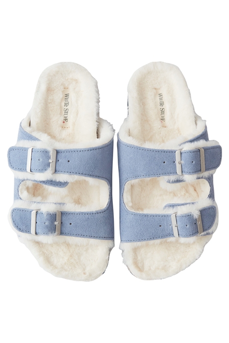 PHOEBE SUEDE FOOTBED  BLUE 2