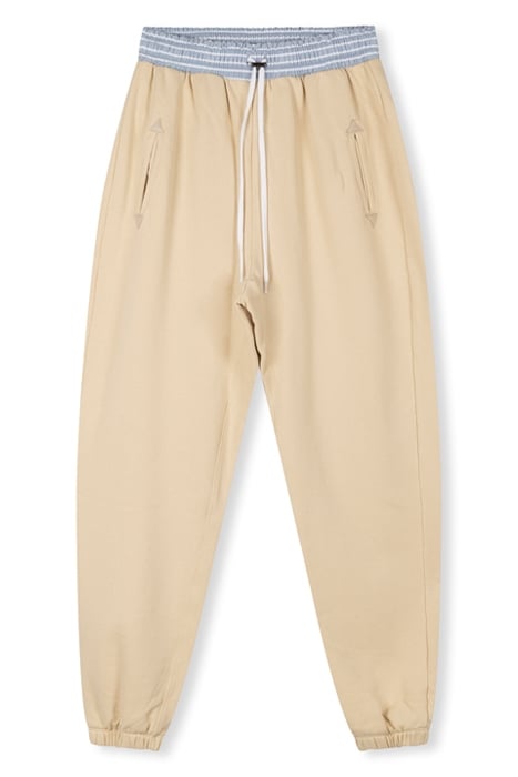 LOOSE JOGGER PAPER FLEECE BISCUIT 5