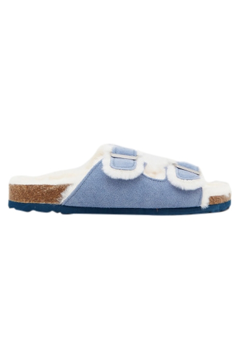 PHOEBE SUEDE FOOTBED  BLUE 1
