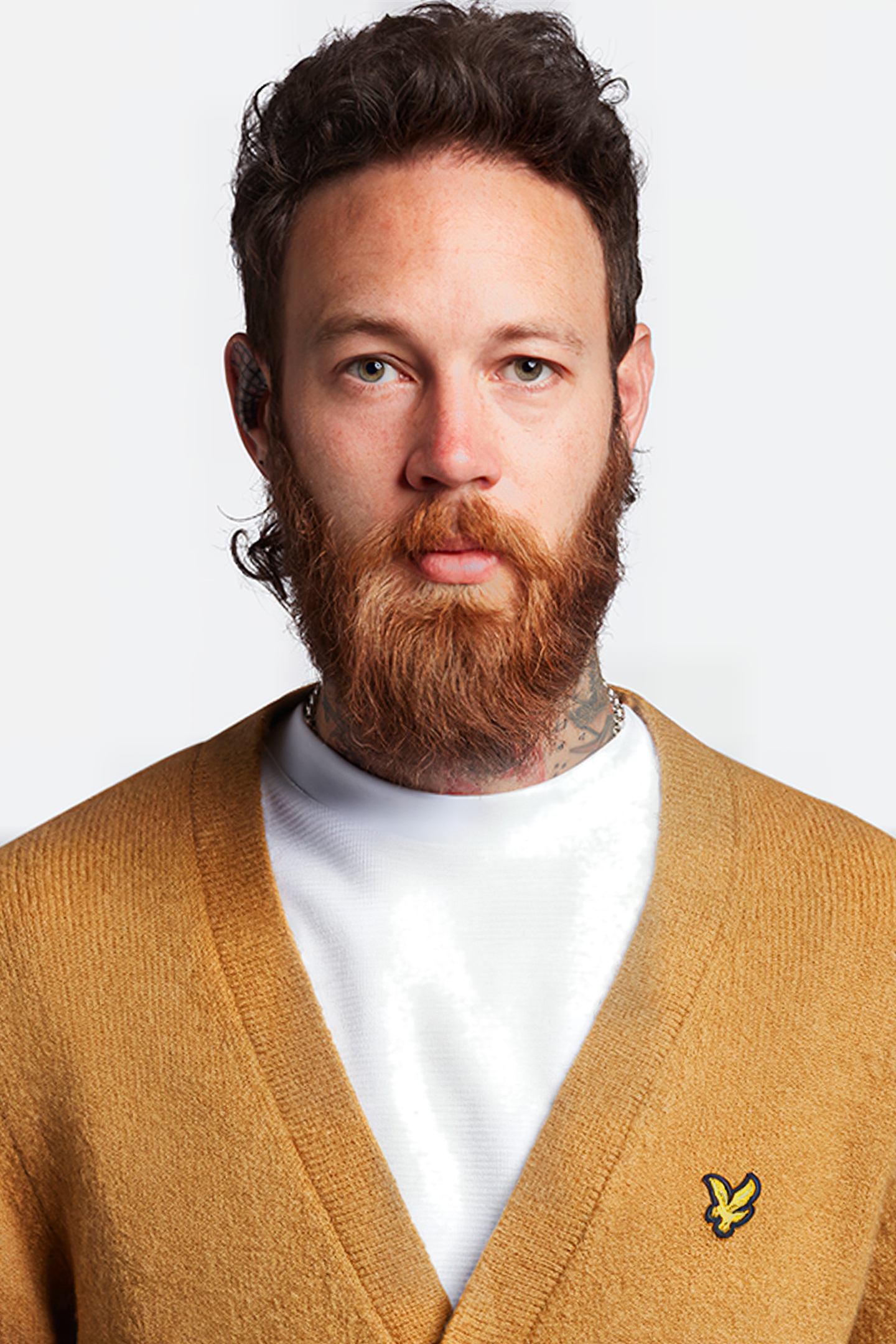 BRUSHED CARDIGAN ANNIVERSARY GOLD 4