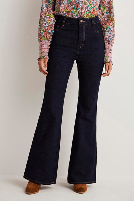 HIGH WAIST SMART FLARE JEANS DDN 1