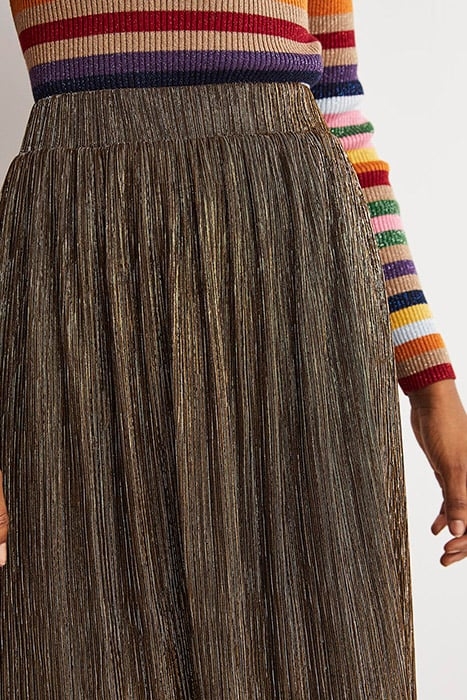 METALLIC PARTY MAXI SKIRT MUL 4