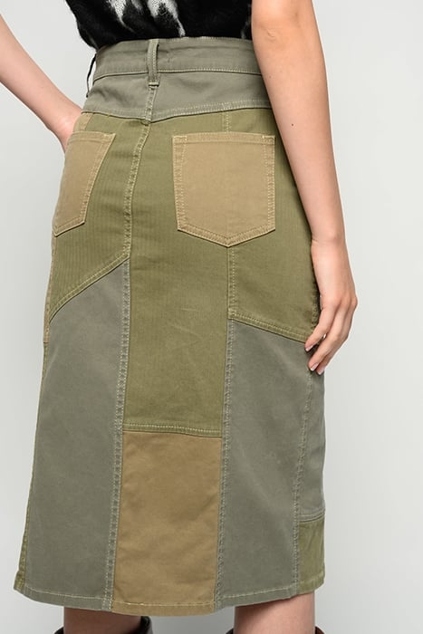 PARK ROW GONNA PJ536 COTONE PA MULTICOLOR/GREEN 2