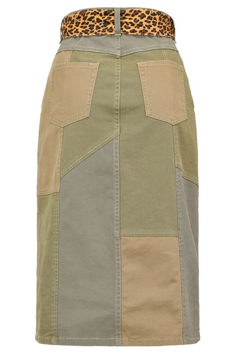 PARK ROW GONNA PJ536 COTONE PA MULTICOLOR/GREEN 7